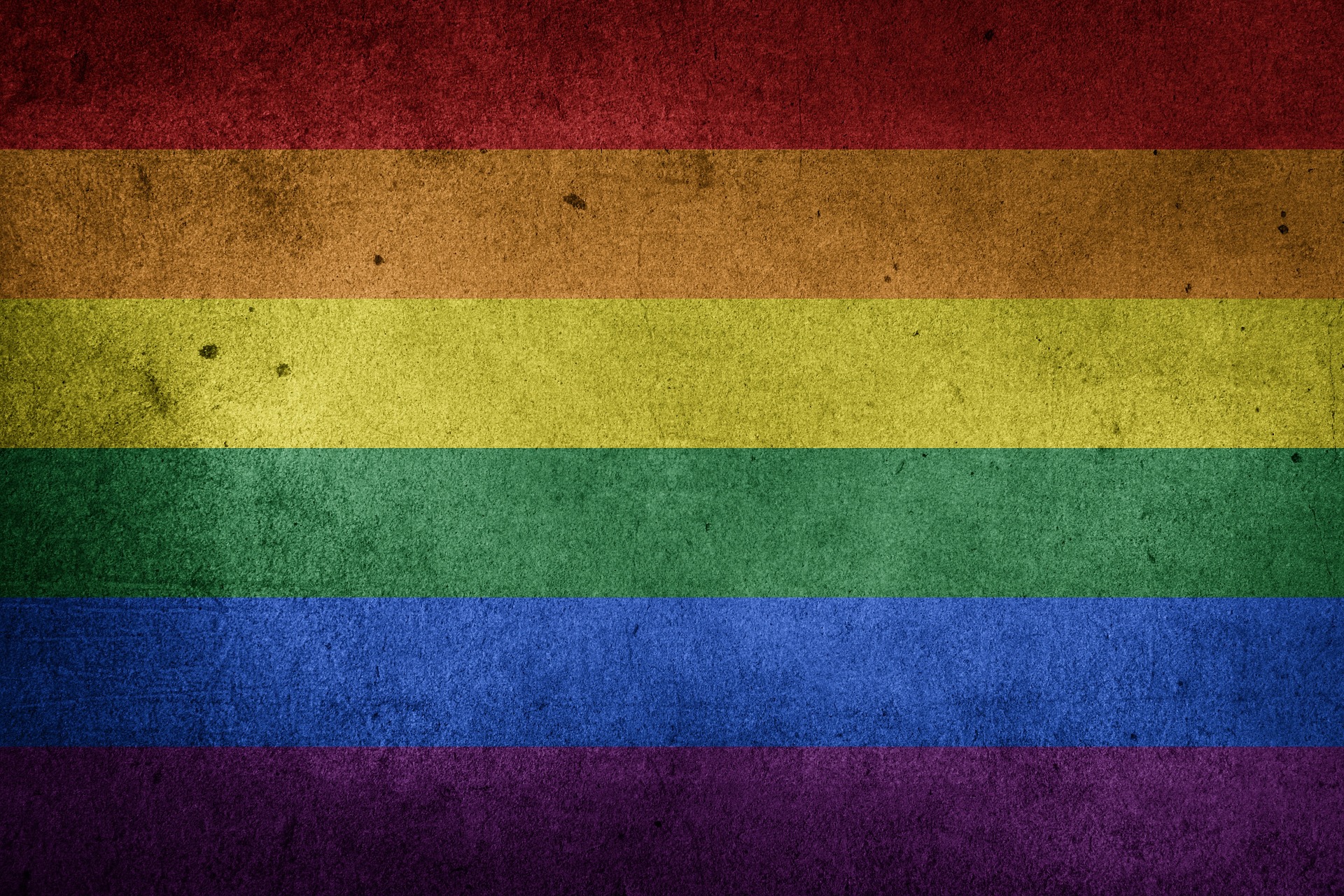 LGBTQ+ Pride colors