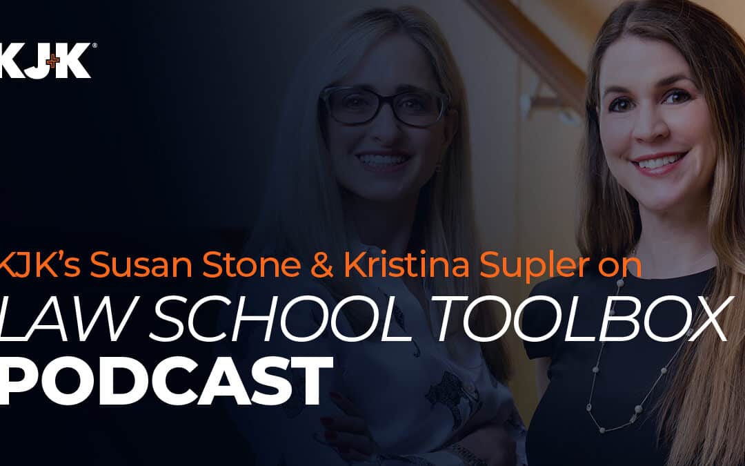 KJK Partners Susan Stone & Kristina Supler on Law School Toolbox Podcast